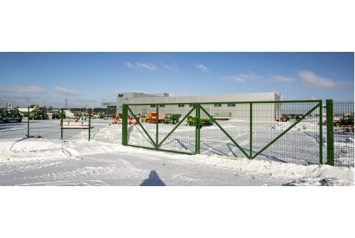 Ворота Light NoLock 2,03х4,0 RAL 6005
