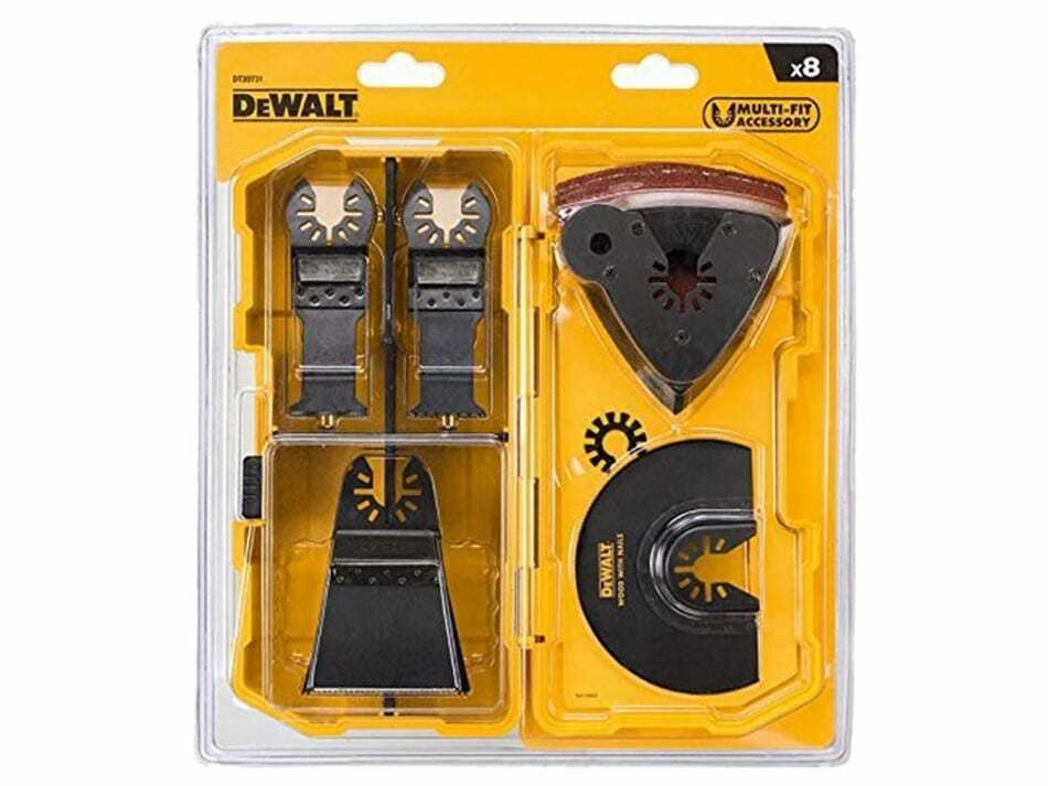 Набор насадок для мультитула DeWALT DT20731-QZ (8 шт)