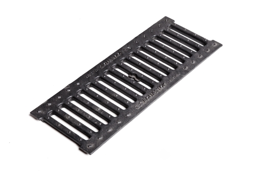 Решетка чугунная щелевая Aquastok Norma 150, класс нагрузки C250 500х197х21 (31513С)