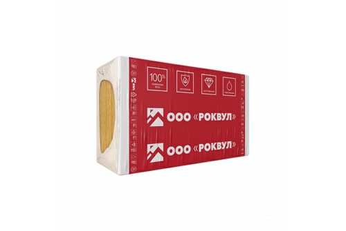Утеплитель RockWool Венти Баттс Оптима 1000х600х100 (4шт/пач. 2,40м2, 0,24м3, 24пач/пал)