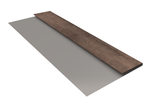 Планка стартовая Блок-Хаус new Grand Line 0,45 Print Premium Almond Wood Fresh (2м)