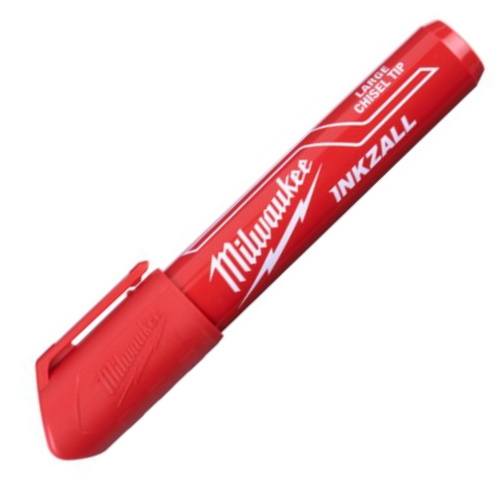 Маркер MILWAUKEE INKZALL толстый XL (красный)