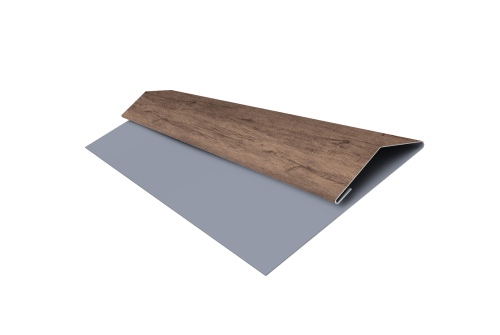 Планка стартово-финишная Экобрус Grand Line 0,45 Print Premium Almond Wood Fresh (2м)