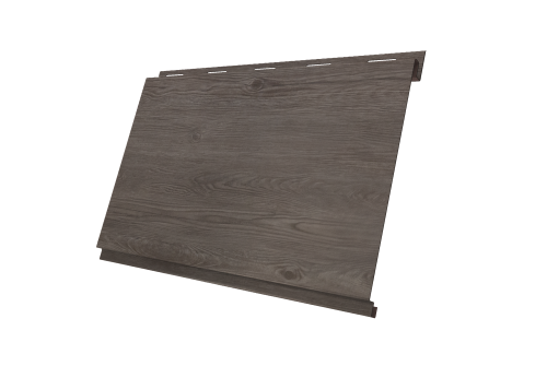 Софит металлический Вертикаль 0,2 classic Grand Line 0,45 Print Elite с пленкой White Wood TwinColor