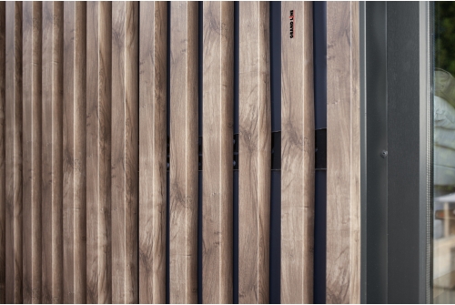 Кубообразная рейка GL Ш50/В50 Honey Wood Zn 0,45 L=3м