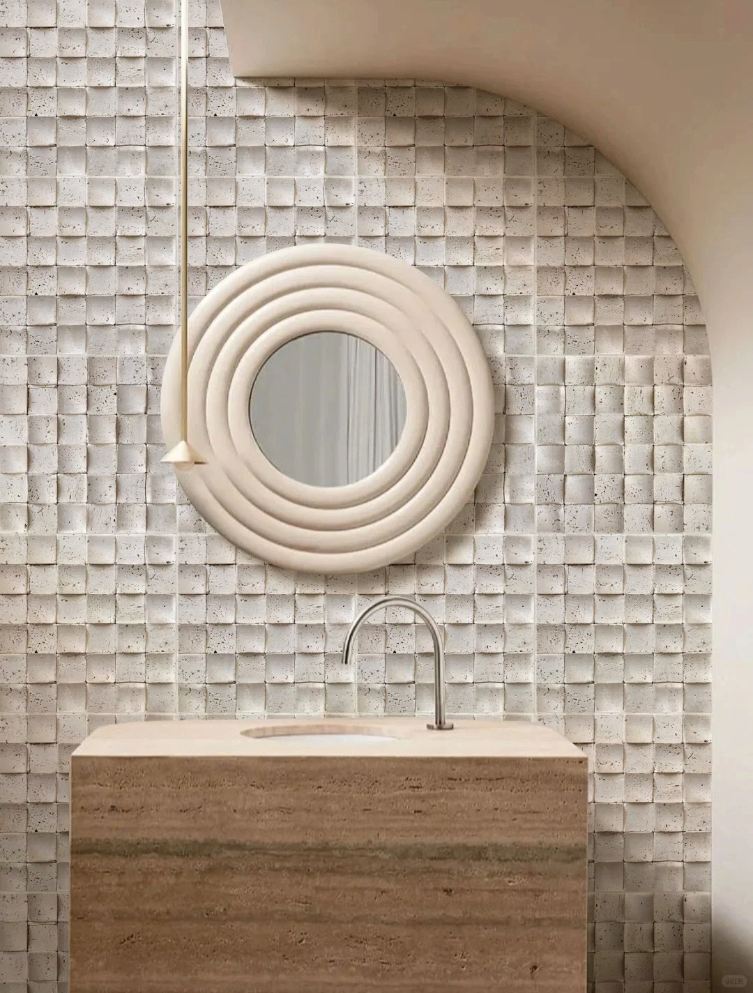 Панель Травертин мозайка / Travertine Mosaic