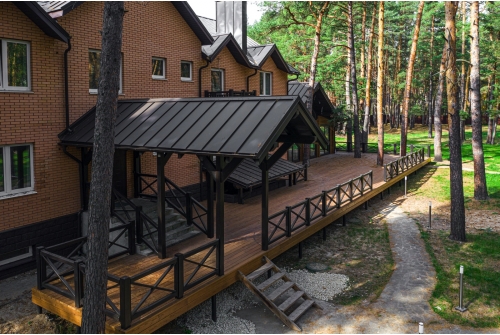 Кликфальц Pro Grand Line0,5 Satin Matt с пленкой на замках RR 32 темно-коричневый