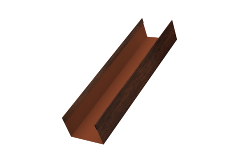 Стойка для забора жалюзи Milan,Tokyo Grand Line 0,45 Print Premium Cherry Wood Dark FTC (3м)