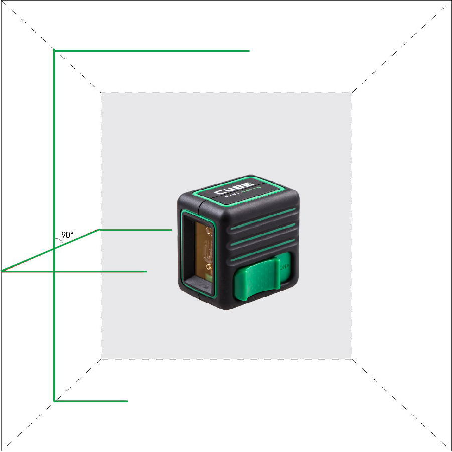 Лазерный уровень ADA CUBE MINI GREEN BASIC EDITION