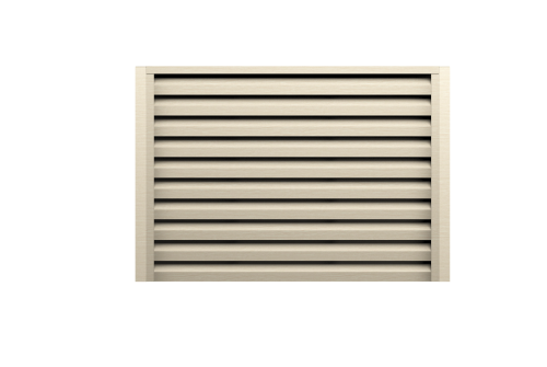Ламель забора жалюзи Milan Slim Grand Line 0,45 Print Elite Milky Wood TwinColor
