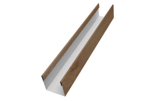 Стойка для забора жалюзи Milan Slim Grand Line 0,45 Print Premium Pine Wood Fresh (3м)