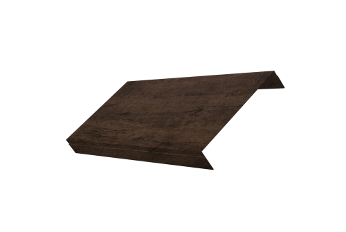 Ламель обратная 150 забора жалюзи Texas Grand Line 0,45 Print-Double Elite Antique Wood