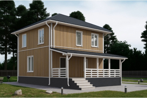 Сайдинг Вертикальный Grand Line Tundra клен (3,0м)