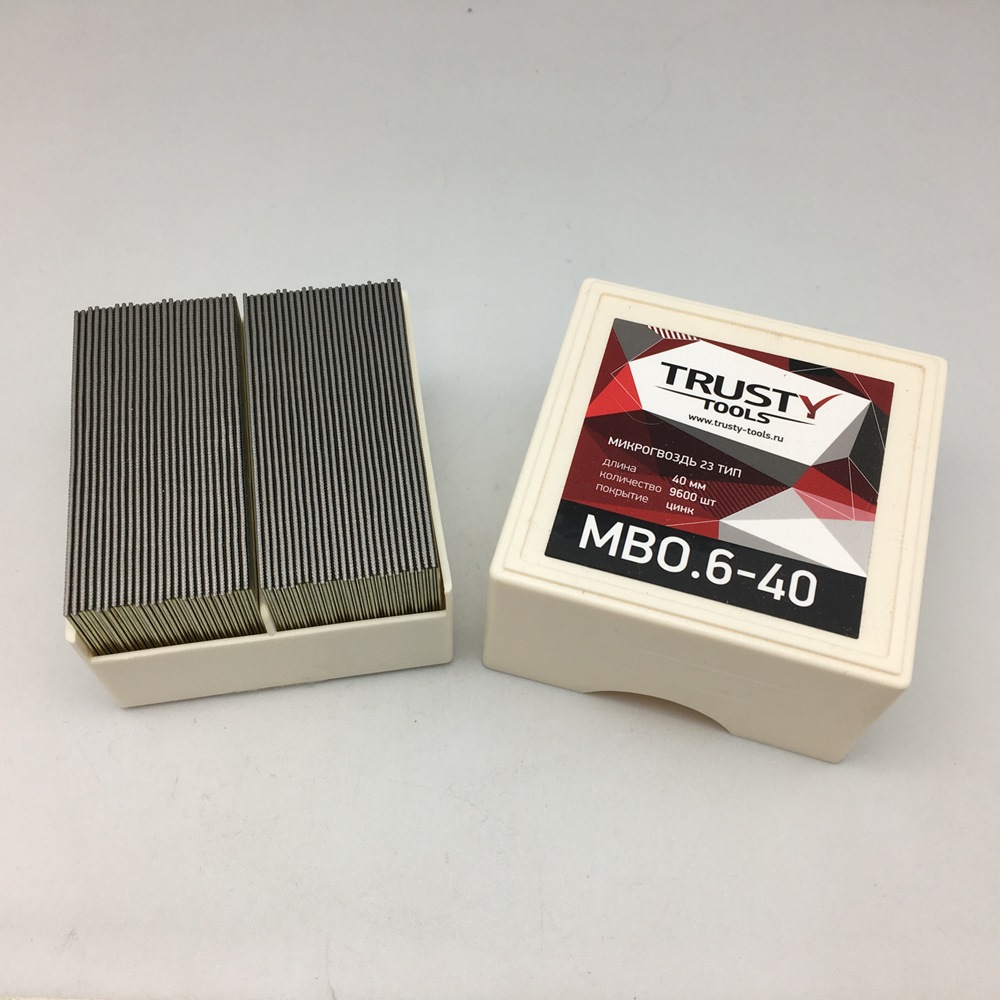 Микрогвоздь 23ga 40 мм (9600 шт)