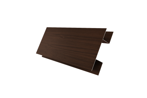 Планка H-образная стыковочная сложная Grand Line 0,45 Print Elite Choco Wood TwinColor (3м)