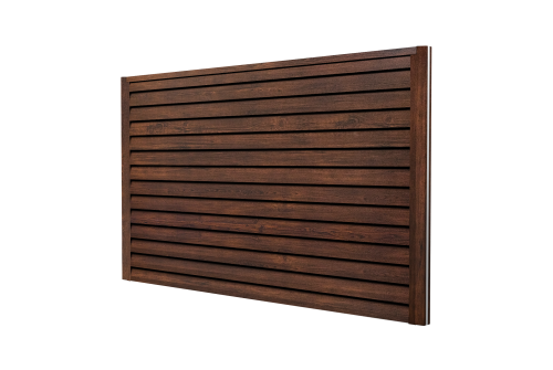 Ламель забора жалюзи Tokyo Grand Line 0,45 Print-double Premium Cherry Wood Dark F