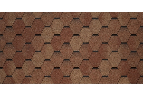 Черепица гибкая Tegola Veneto terracotta 206 (терракота)