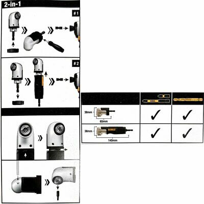 Насадка DeWALT IMPACT 2 FLEX TORQ угловая (ударная)