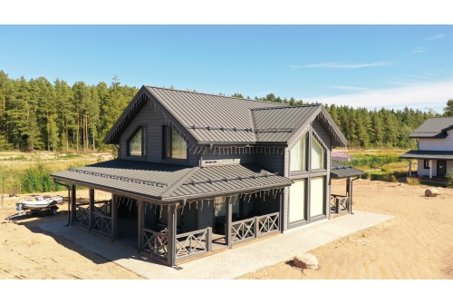 Снегозадержатель для фальцевой кровли Grand Line RR 32 3м