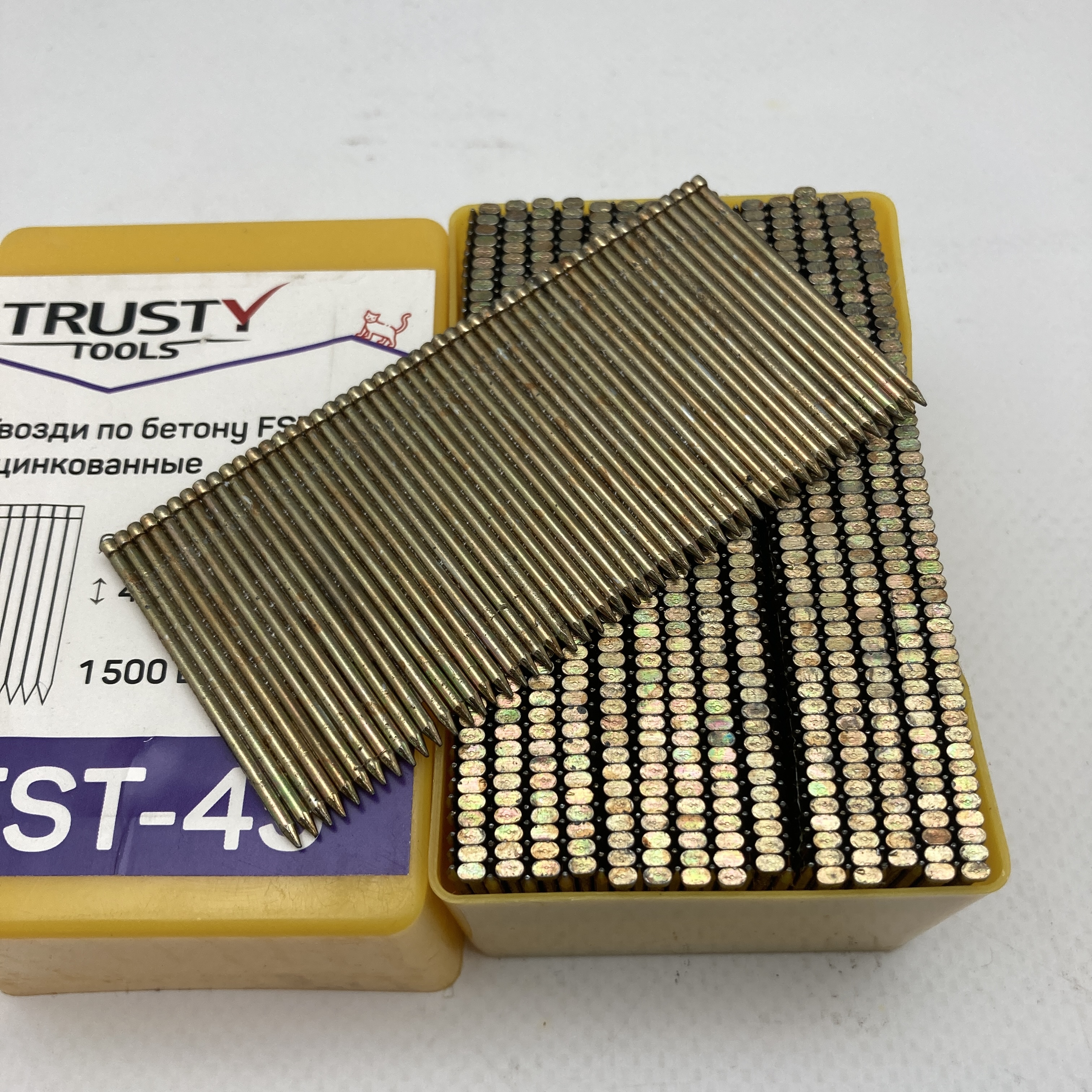 Гвоздь по бетону FST 45 мм (1500 шт)