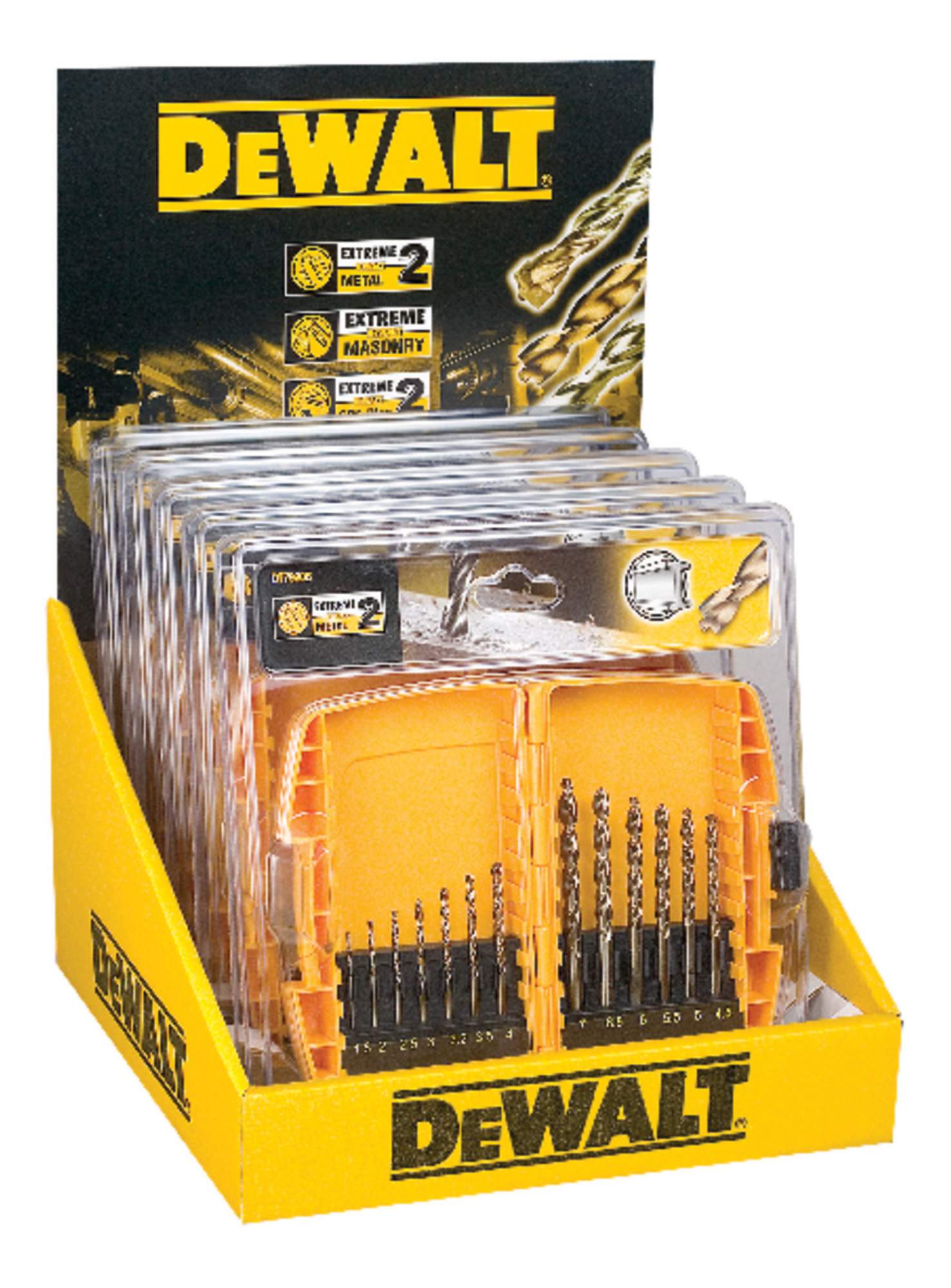 Набор сверл по металлу DeWalt HSS-G 1,5-7 мм (13 шт)