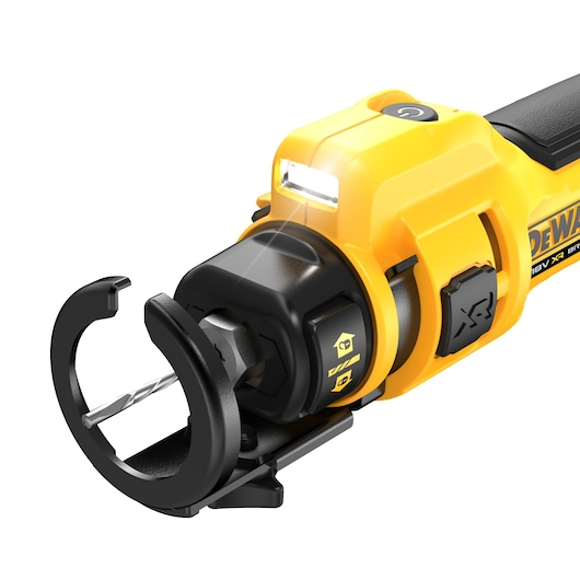 Аккумуляторный фрезер для гипсокартона DeWalt DCE555N-XJ
