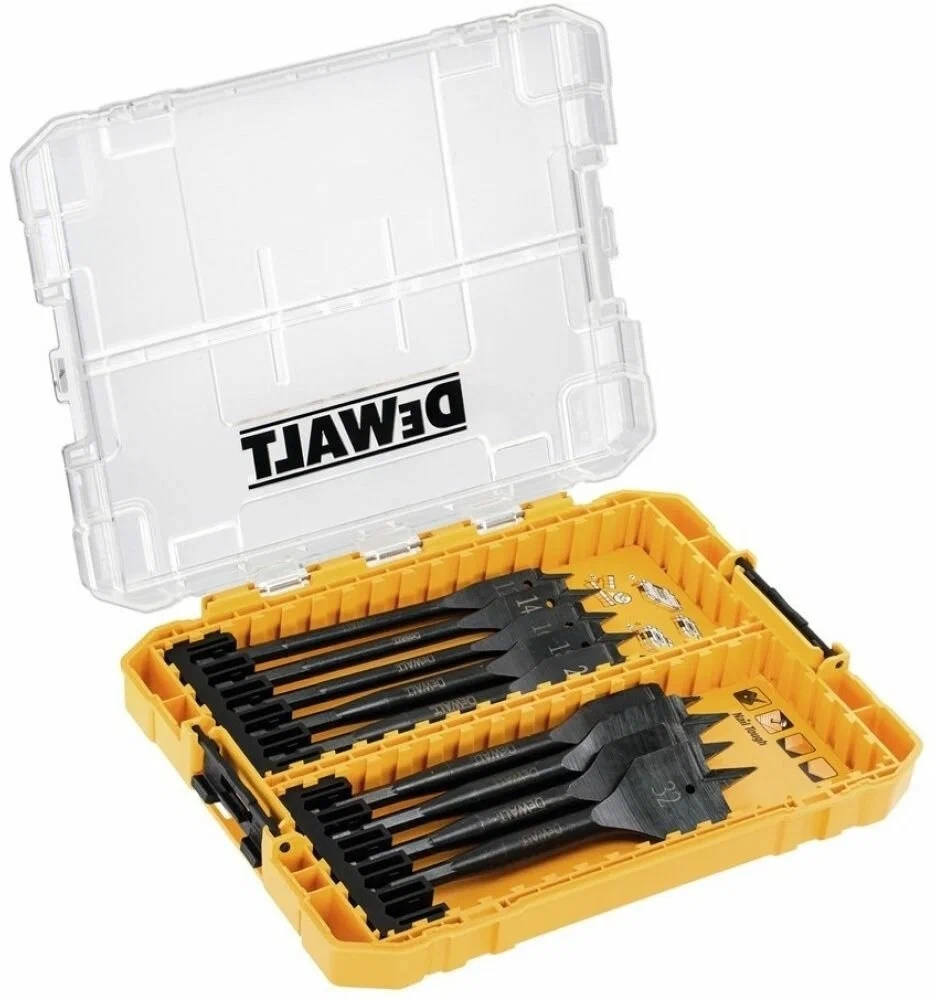 Набор перьевых свёрл по дереву DeWalt Impact (9 шт)