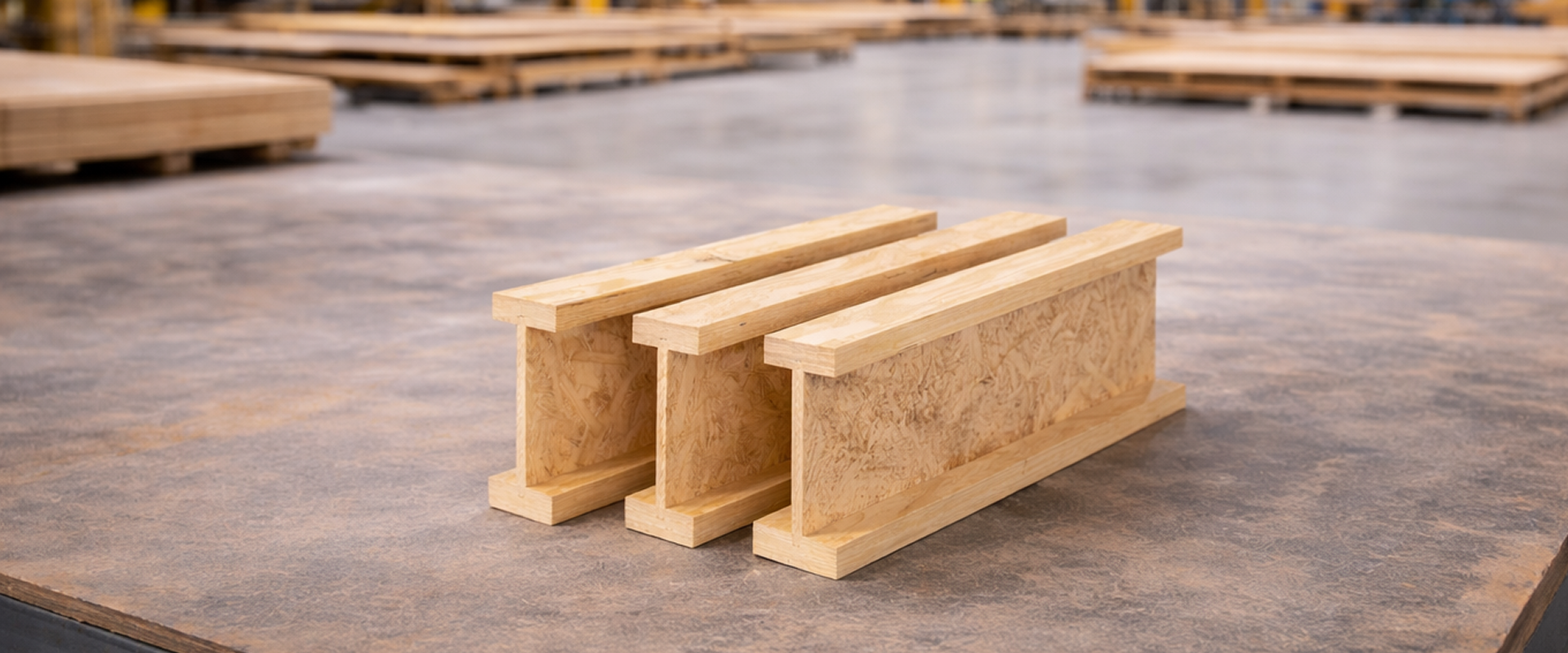 Деревянная двутавровая балка