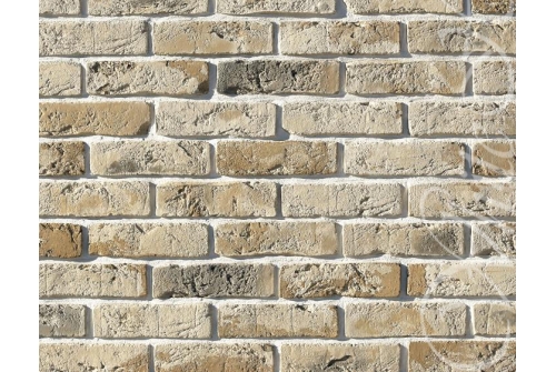 Рядовая плитка White Hills Design Лондон брик, 304-10 c расшивкой 1,2 см.