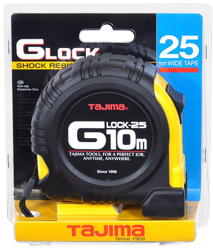 Рулетка TAJIMA G LOCK 10 м x 25 мм