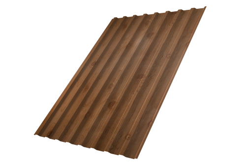 Профнастил С20B Grand Line 0,45 Print Premium Pine Wood Fresh