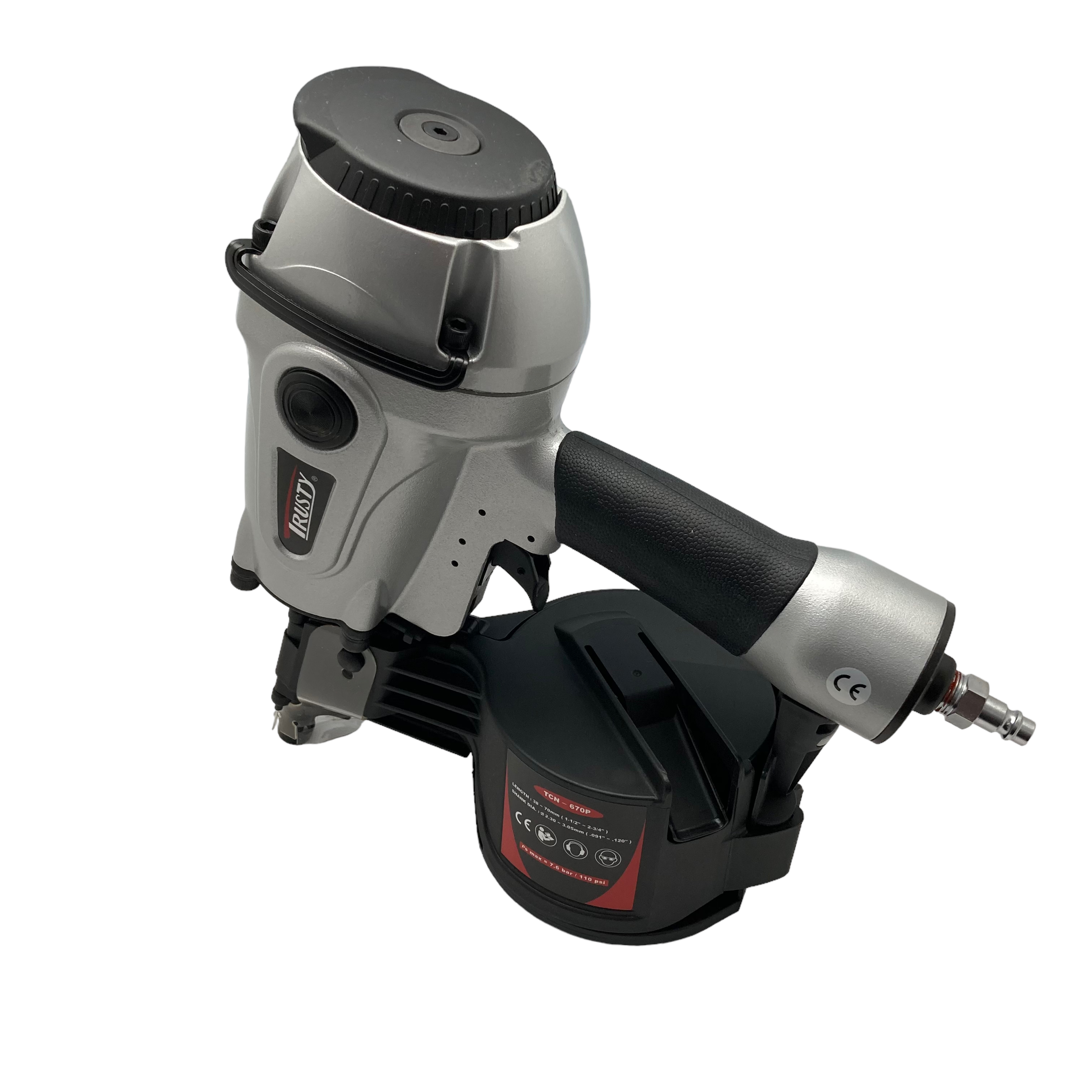 Барабанный гвоздезабивной пистолет Trusty TCN-670P
