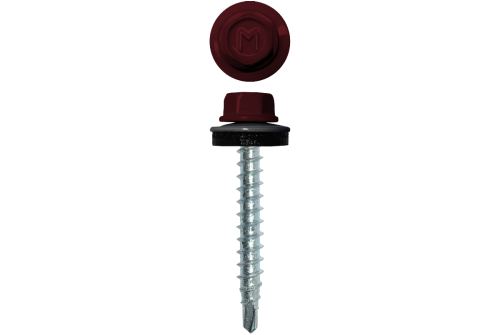 Саморез кровельный Daxmer 4,8х29 (250шт) сверло №1 RAL 3001