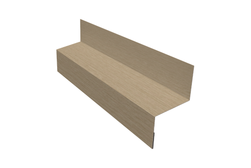 Отлив межэтажный 35 Grand Line 0,45 Print Elite Milky Wood TwinColor (3м)