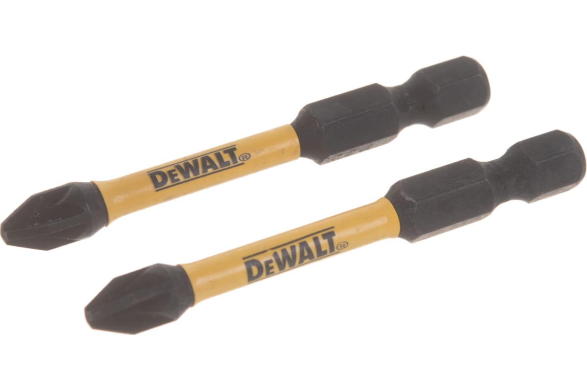 Биты ударные DeWalt Impact PZ2 50мм (2 шт)