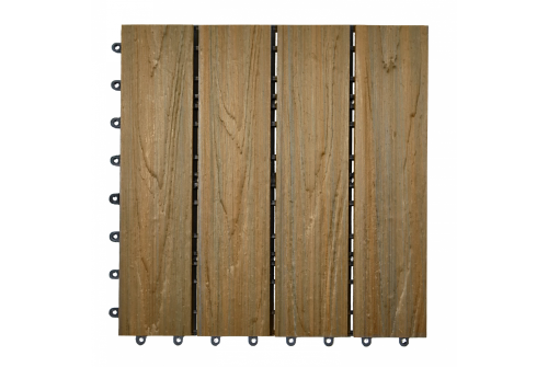 Паркет садовый CM Garden Modern 300х300мм patina teak (патина тик) (11шт/уп)