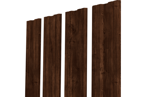 Штакетник Twin XL с прямым резом Grand Line Grand Line 0,45 Print Elite Cherry Wood TwinColor