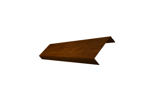 Ламель обратная 100 забора жалюзи Texas Grand Line 0,45 Print-Double Premium Golden Wood Intense F