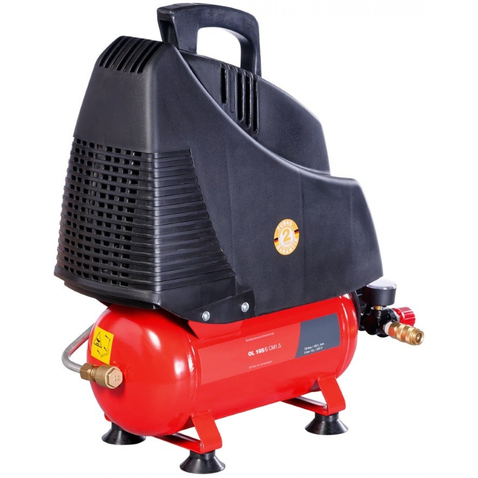 Поршневой компрессор Fubag OL 195/6 CM1,5