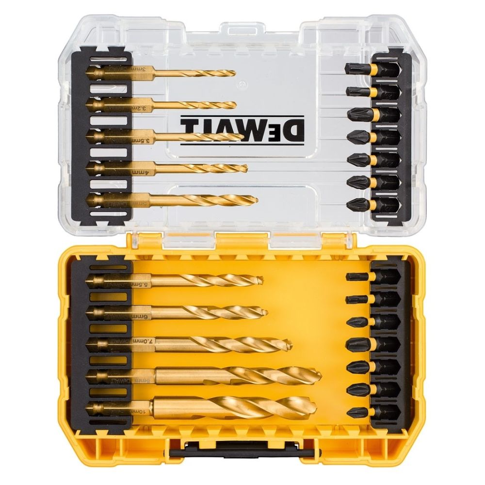 Набор свёрл и бит DeWalt FlexTorq DT70748T (25 шт) в кейсе