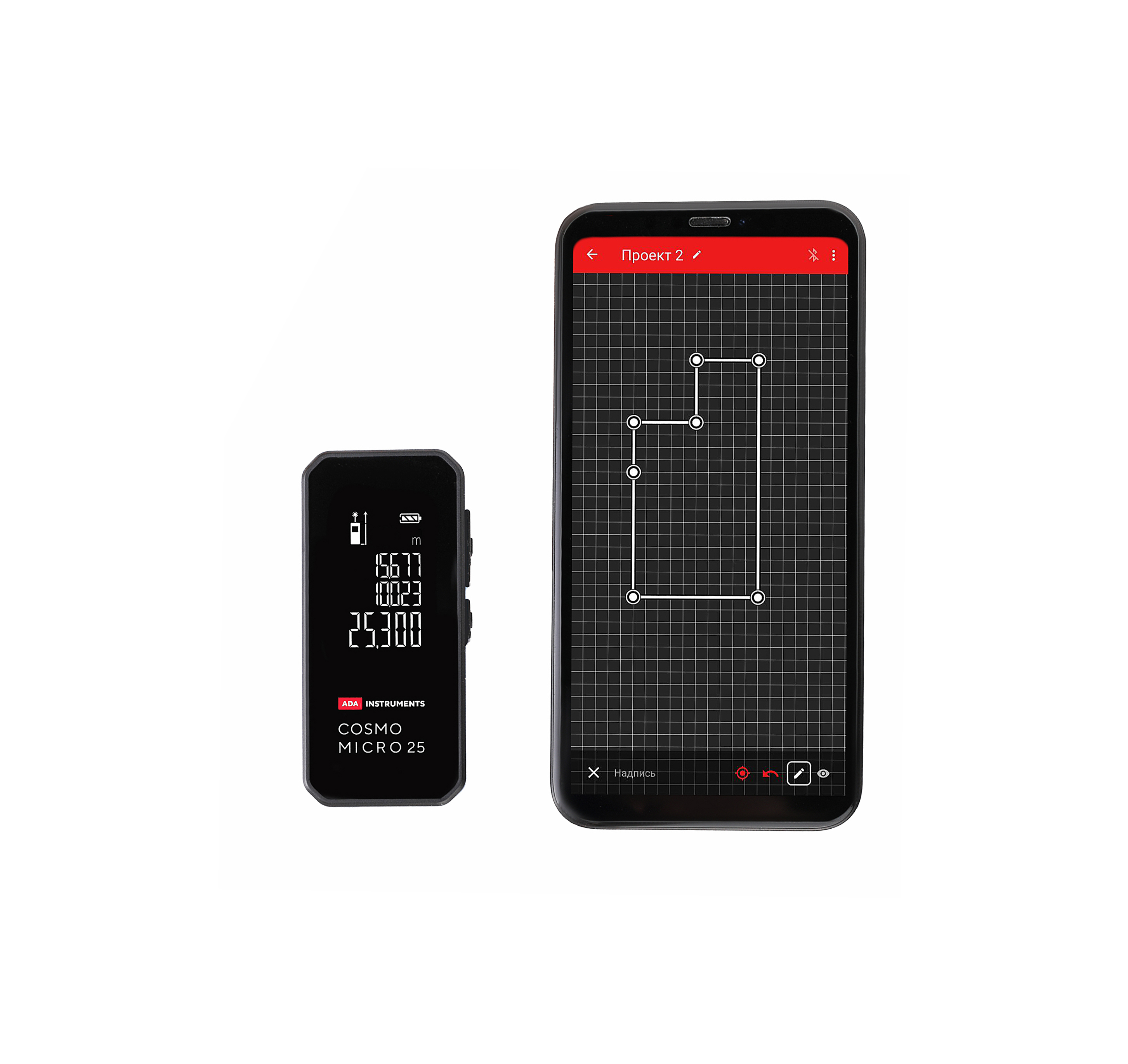 Лазерный дальномер ADA COSMO MICRO 25