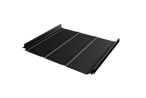 Кликфальц Pro Line Grand Line 0,5 Velur X с пленкой на замках RAL 9005 черный