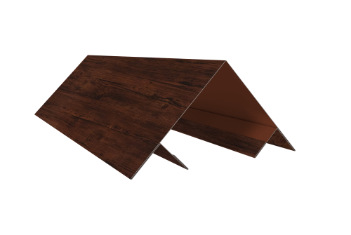Планка угла внешнего составная верхняя 0,45 Print Elite Cherry Wood TwinColor (2м)
