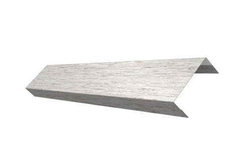 Ламель обратная 50 забора жалюзи Texas Grand Line 0,45 Print Elite Snow Wood TwinColor