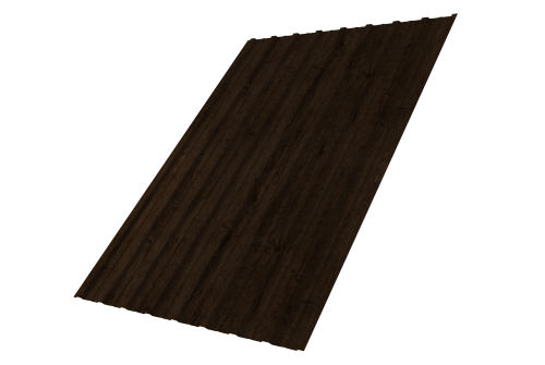Профнастил С10A Grand Line 0,45 Print Elite Antique Wood TwinColor