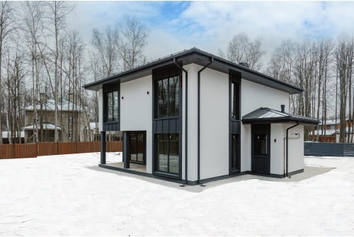 Кликфальц Grand Line 0,5 Satin Matt с пленкой на замках RAL 7024 мокрый асфальт