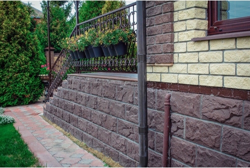 Рядовая плитка Leonardo Stone Бретань 709 с расшивкой 1,5см