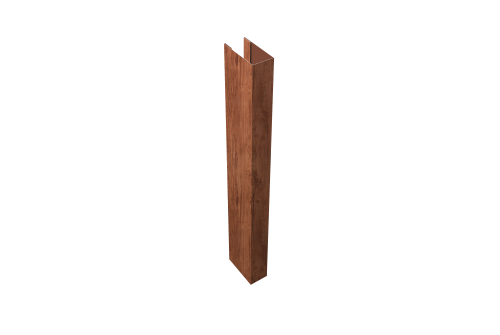 Стойка для забора жалюзи Texas (для калиток и ворот) Grand Line 0,45 Print Premium Rowan Wood Intense FTC (3м)