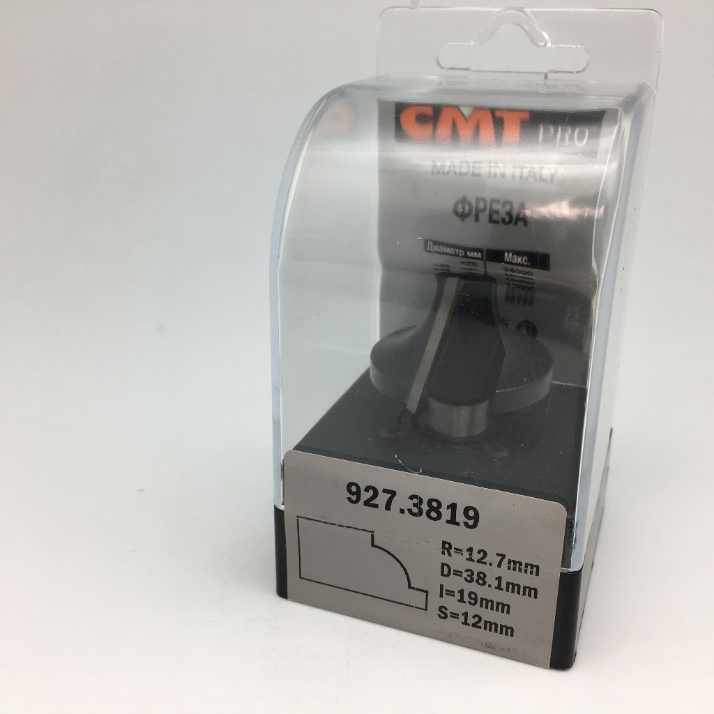 Фреза радиусная R=12,7 без подшипника CMT 927.3819