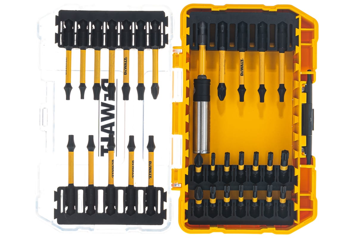 Набор бит DeWalt EXTREME Flextorq (31 шт) в кейсе